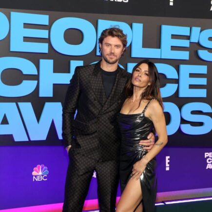 Sarah Shahi Commanded Attention in her Thigh-High Slit Dress at 2021 PCAs