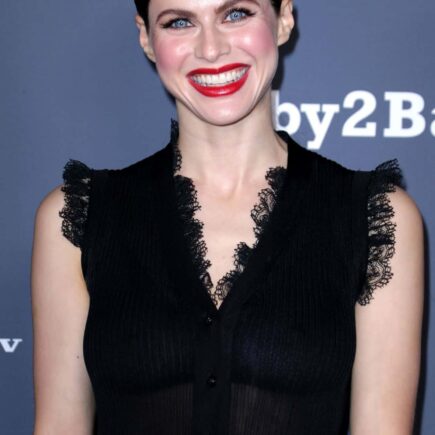 Alexandra Daddario Stuns in Gala Dress at the Baby2Baby 10th Anniversary