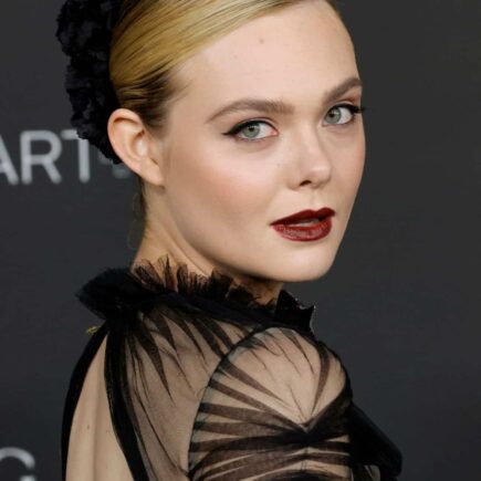 Elle Fanning Looks Like a Victoria’s Secret Model at LACMA ART+FILM GALA