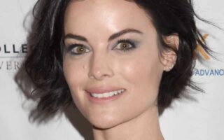 Jaimie Alexander Stuns in a Green Sequin Dress at the Premiere of Confetti
