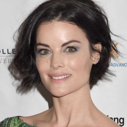 Jaimie Alexander Stuns in a Green Sequin Dress at the Premiere of Confetti