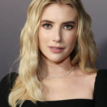 Emma Roberts is Back to Classic in a Black Dress at the Premiere of Spencer