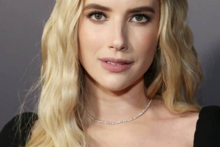 Emma Roberts is Back to Classic in a Black Dress at the Premiere of Spencer