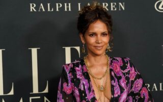 Halle Berry in an Elegant Floral Dress at Elle’s Women In Hollywood 2021