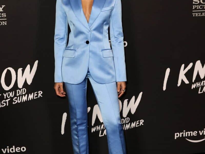 Ashley Moore Glammed Up at “I Know What You Did Last Summer 2021” Premiere