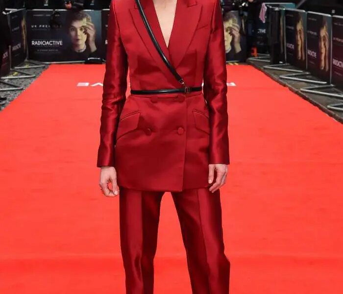 Rosamund Pike at “Radioactive” Premiere in London