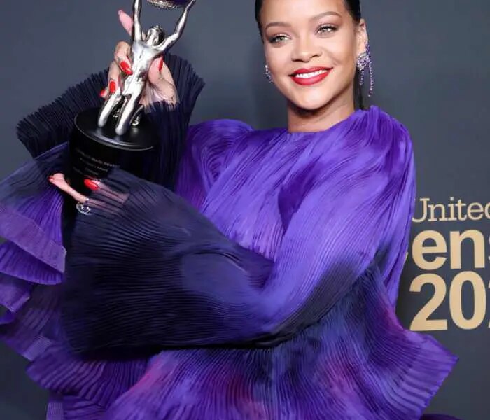 Rihanna at 51st NAACP Image Awards in Pasadena