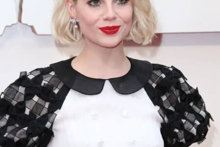 Lucy Boynton at 92nd Annual Academy Awards in LA