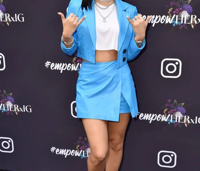 Becky G at Facebook & Instagram’s 2nd Annual Women in Music Luncheon in West Hollywood