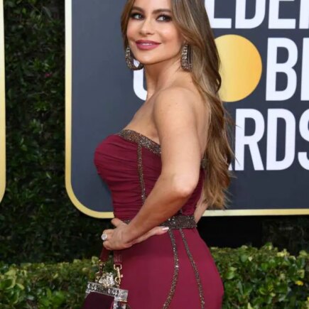 Sofia Vergara at 77th Annual Golden Globe Awards in Beverly Hills