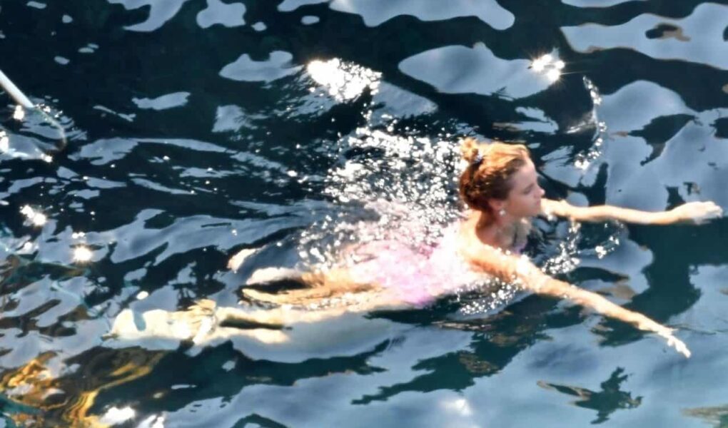 Emma Watson was the Epitome of Beauty in a Pink Bikini at Vacation in Italy