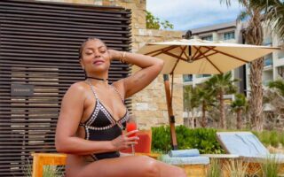 Taraji P. Henson Shows Off Her Fit Body at Romantic Vacation in Mexico