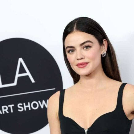 Lucy Hale Captivates with Classic Glamour at Valentine’s Day Event