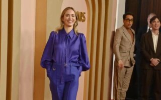 Emily Blunt Radiates Elegance in Zimmermann at Oscars Luncheon