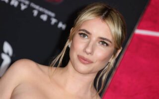 Emma Roberts, A Vision in Red, Steals the Show at “Madame Web” Premiere