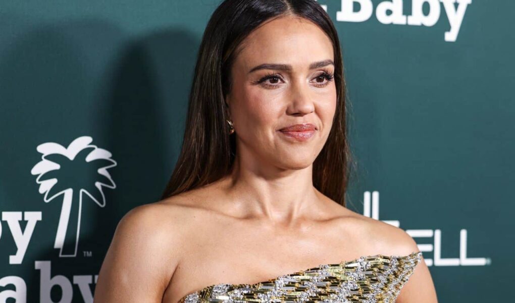 Jessica Alba Captivates in Chic Strapless Gown at Baby2Baby Gala