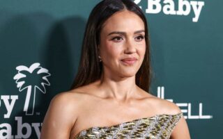 Jessica Alba Captivates in Chic Strapless Gown at Baby2Baby Gala