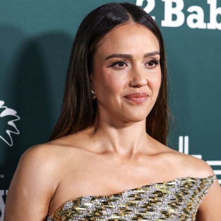 Jessica Alba Captivates in Chic Strapless Gown at Baby2Baby Gala