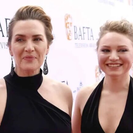 Kate Winslet and Daughter Mia Threapleton Dazzles at 2023 BAFTAs