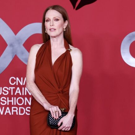 Julianne Moore Embodies the Spirit of Sustainable Fashion at CNMI Awards