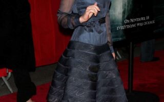 Emma Watson Dazzles on Harry Potter 4 Premiere Red Carpet in Blue Dress
