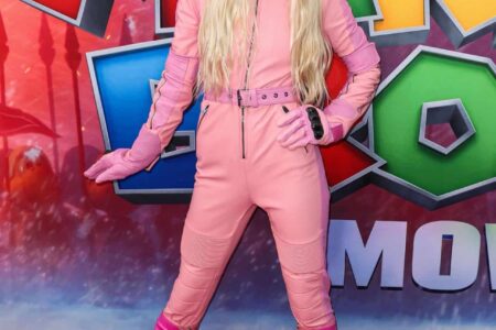 Anya Taylor-Joy Channels Princess Peach in Head-to-Toe Pink Jumpsuit