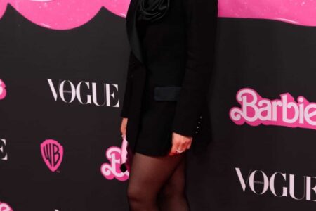 America Ferrera Stuns in Dolce & Gabbana Blazer at “Barbie” Celebration