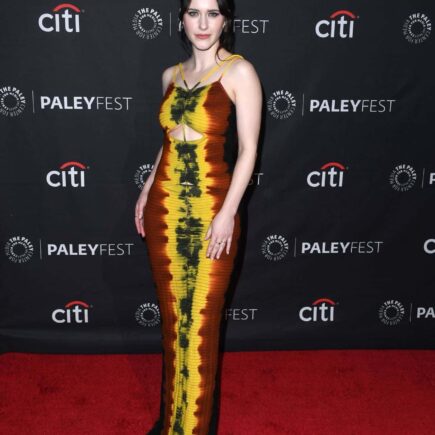 Rachel Brosnahan Makes a Vibrant Appearance at PaleyFest 2023