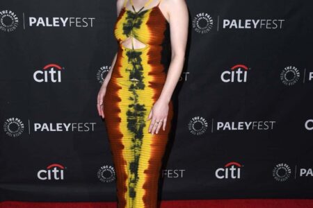 Rachel Brosnahan Makes a Vibrant Appearance at PaleyFest 2023