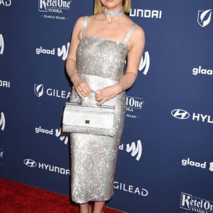 Sarah Michelle Gellar Glows in Silver Dress at GLAAD Media Awards 2023