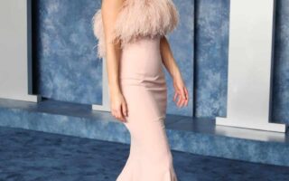 Lily James Exudes Elegance at the 2023 Vanity Fair Oscar Party