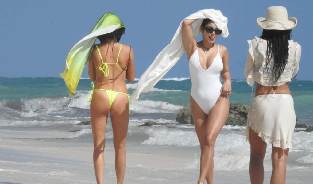 Vanessa Hudgens Steals the Show with Her Graceful Beach Look