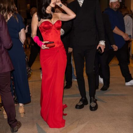 Megan Fox and MGK Make Red Carpet Appearance at Pre-GRAMMY Gala 2023