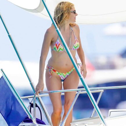 Sienna Miller and Oli Green Enjoy a Summer Boat Trip in St. Tropez