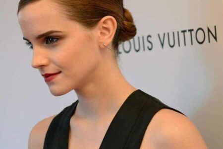 Emma Watson Wore a Daring Black Mini Dress at The Bling Ring Premiere in NY
