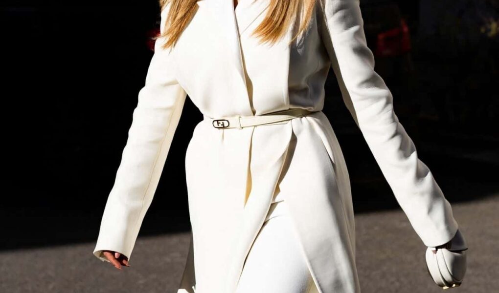 Rita Ora Turns Up the Heat in Fendi Outfit in Milan During Fashion Week