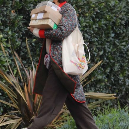 Jessica Alba Picking Up Yummy Desserts from Whole Foods for Christmas Eve