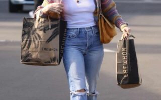 Lucy Hale Goes Bra-free to the Local Erewhon Market to Pick Up Groceries