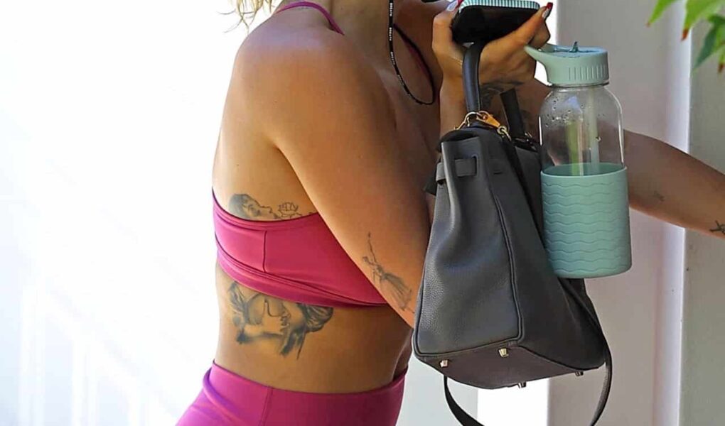 Rita Ora Looked Stunning in Pink Activewear when she Set Out to Exercise