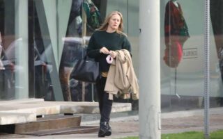 Alicia Silverstone Sported a Casual Look while Hitting up Stores in WeHo