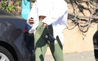 Vanessa Hudgens Shows Off Her Incredible Figure While Leaving a Store