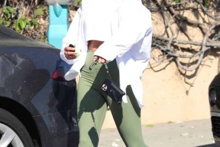 Vanessa Hudgens Shows Off Her Incredible Figure While Leaving a Store