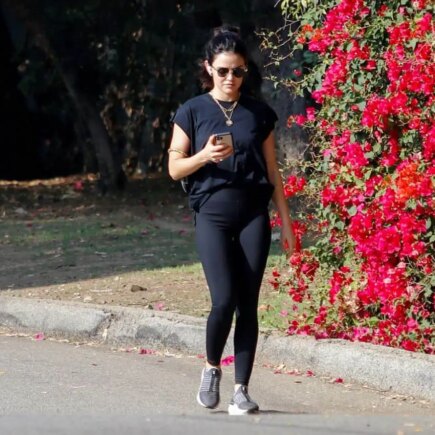 Lucy Hale Rocked Casual Sportswear During her Morning Workout in LA