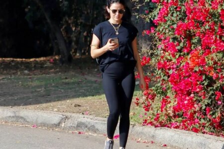 Lucy Hale Rocked Casual Sportswear During her Morning Workout in LA