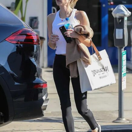 Emma Roberts Leaving a Gym in West Hollywood