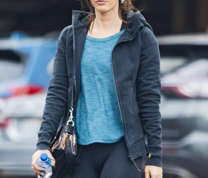 Megan Fox in Workout Gear in Woodland Hills