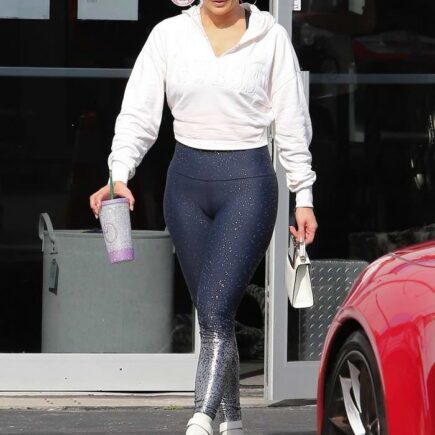 Jennifer Lopez in Spandex in Miami