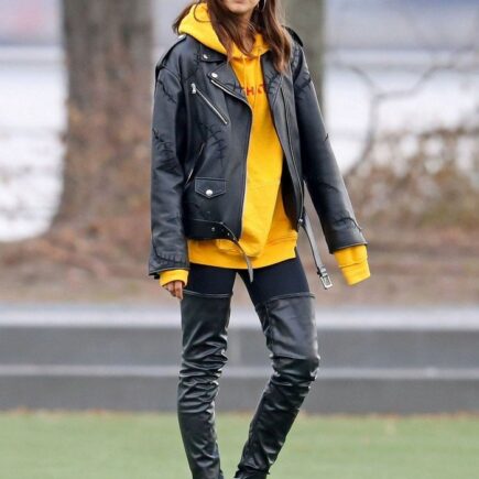 Irina Shayk at Photoshoot in New York City