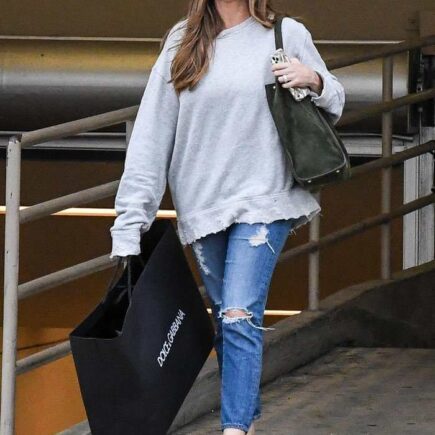 Sofia Vergara in Ripped Jeans Out in Beverly Hills