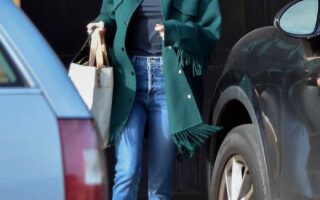 Emma Roberts Leaving Her Boyfriend’s House in Los Feliz